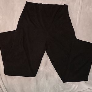 Black Maternity Scrub Pants